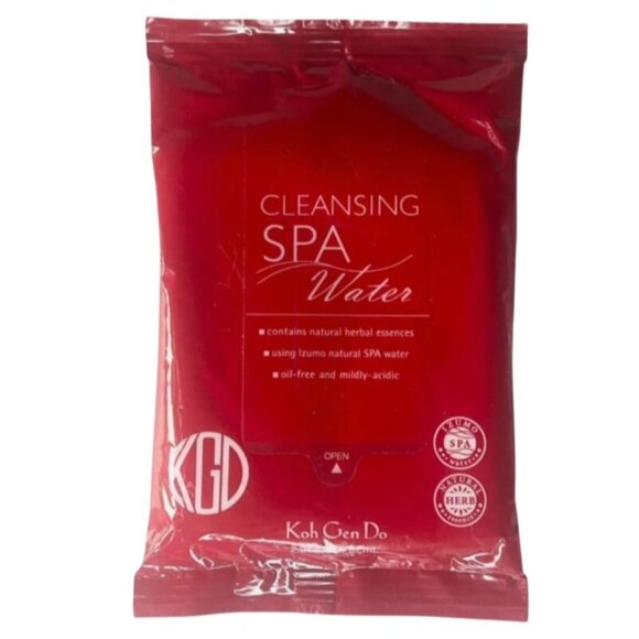 Koh Gen Do Cleansing Spa Water 10 Cloths Makeup Remover 2.27oz/67mL - Picture 1 of 2